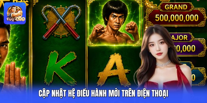 Cập nhật hệ điều hành mới trên điện thoại