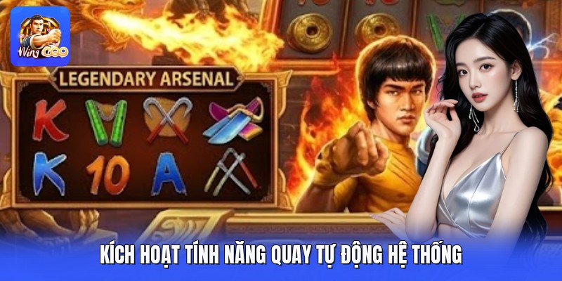 Kích hoạt tính năng quay tự động hệ thống
