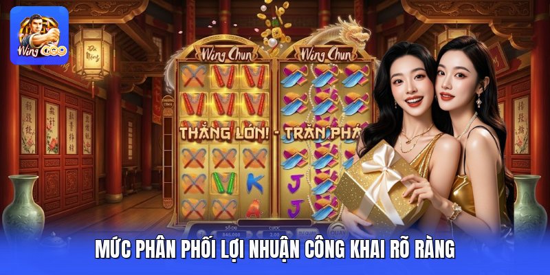Mức phân phối lợi nhuận công khai rõ ràng