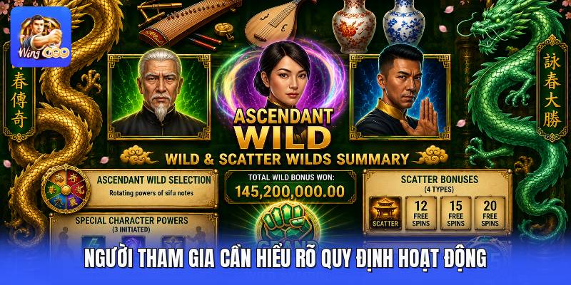 Người tham gia cần hiểu rõ quy định hoạt động