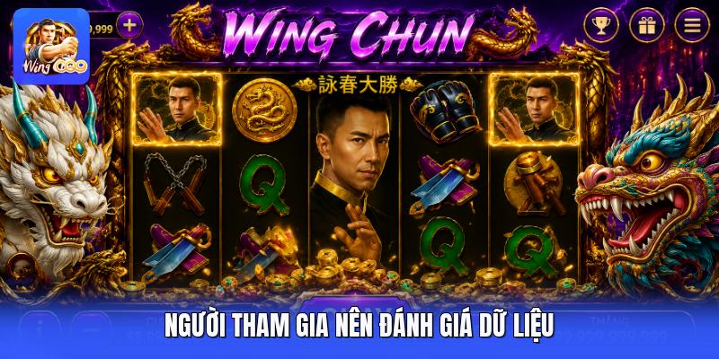 Người tham gia nên đánh giá dữ liệu 