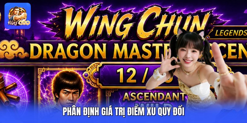 Phân định giá trị điểm xu quy đổi